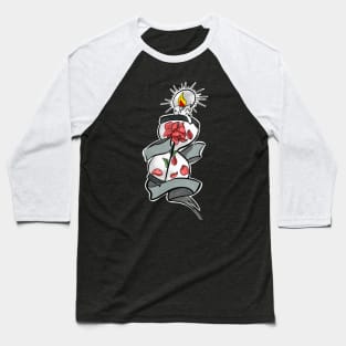 Time Petals Baseball T-Shirt